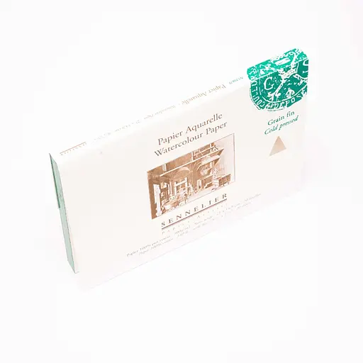 Склейка для акварели Sennelier, 20 листов, холодное прессование, 300 г/м, 21x14,8 см. - фото 4