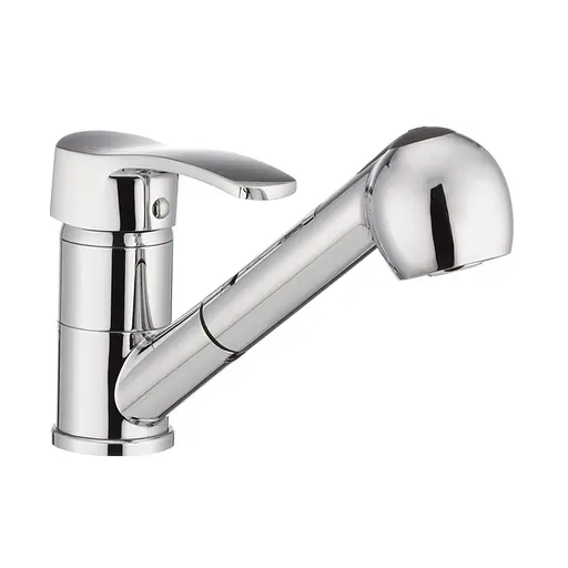 Змішувач для кухні Haiba FOCUS 014 з висувною лійкою (HB0129) - фото 1