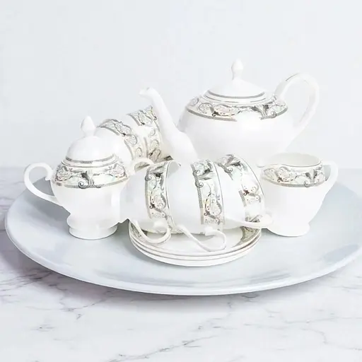 Чайний сервіз на 6 осіб 15 предметів NP104SETTEA - фото 2