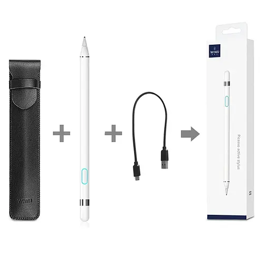 Стилус WIWU P339 Picasso active White - фото 4