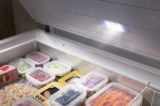 Морозильна скриня Gorenje 440л, А+, ST, Дисплей, білий - фото 4