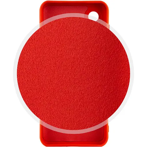 Чохол Silicone Cover Lakshmi Full Camera (A) для Samsung Galaxy A03 Core Червоний / Red - фото 3