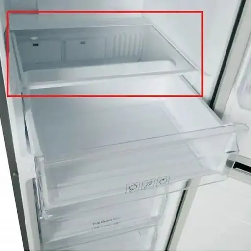 Стеклянная полка над ящиком для овощей холодильника Samsung RB29, RB30, RB31, RB33, RB37, DA97-13550B