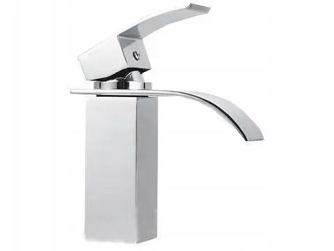 Смеситель для умывальника Rea Falcon 18 хром низкий BAT-00146 Хром - фото 1