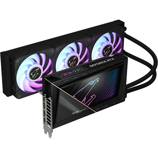 Видеокарта Aorus GeForce RTX 5090 XTREME WATERFORCE 32 GB (GV-N5090AorusX W-32GD) UA [127296] - фото 2