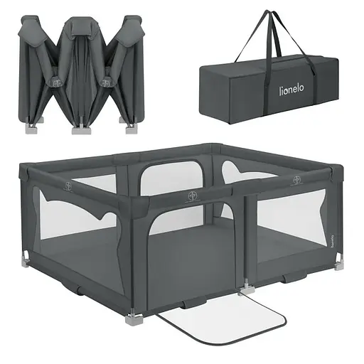 Манеж Lionelo Florence Easy Fold Grey Graphite (LO-FLORENCE EASY FOLD GREY GRAPHITE) - фото 3