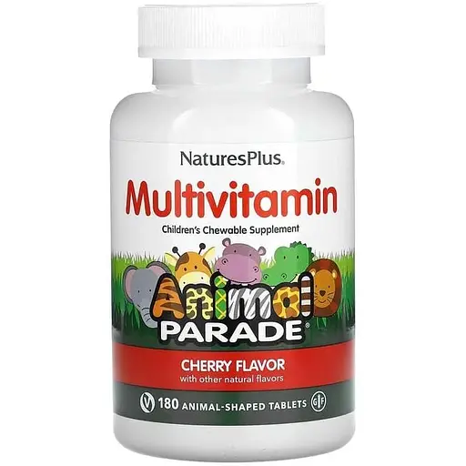 Витаминно-минеральный комплекс Nature's Plus Animal Parade 180 chewtab (1086-2023-10-3455)