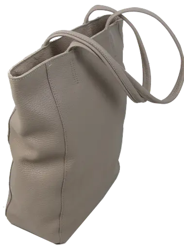 Женская сумка Borsacomoda из натуральной кожи бежевая 845.018 sum0028714 - фото 6