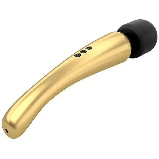 Потужний вібромасажер Dorcel Megawand Gold перезаряджається 160 режимів - фото 3