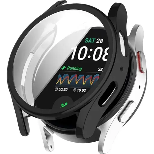 Чехол-накладка DK для Samsung Galaxy Watch7 (L300 / L305) 40mm Silicone Face Case (black)