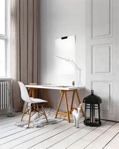 Настільна лампа Kanlux 27603 Heron LED 1x4.8W 4000K 430Lm IP20 біла - фото 3