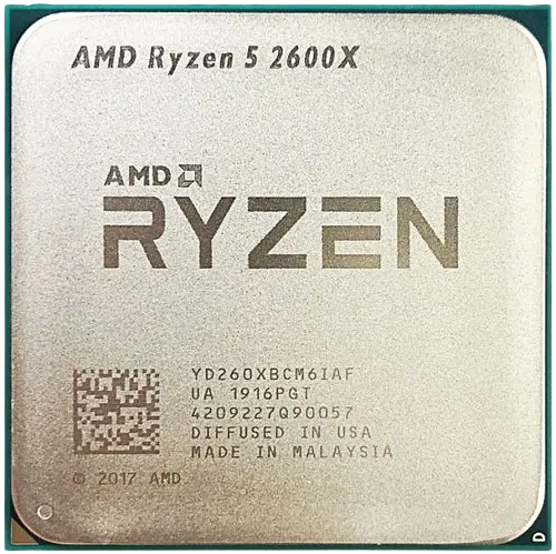 Процессор AMD Ryzen 5 2600X Socket AM4 (YD260XBCAFBOX) Б/У - фото 1