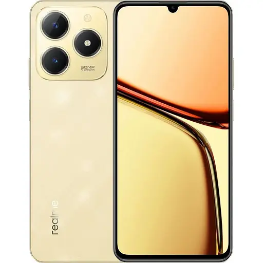 Смартфон Realme C61 8/128GB Sparkle Gold (Global) NFC