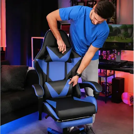 Геймерское кресло Di Volio Ragazo синий - фото 9