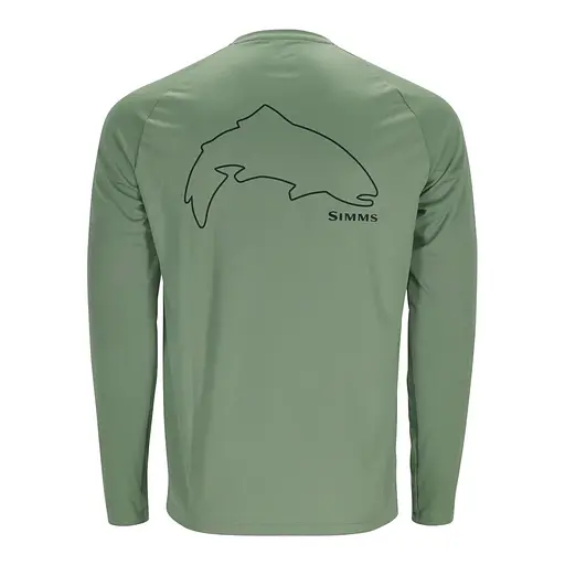 Кофта Simms Tech Tee Artist Series Olive XL (1102-13533-2037-50) - фото 2