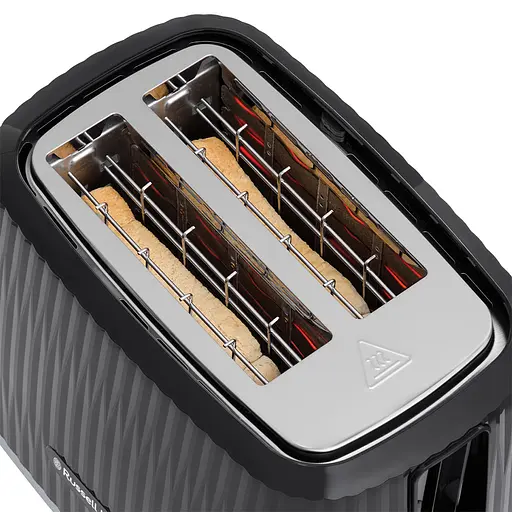 Тостер Russell Hobbs Eden 800 Вт пластик підігрів розморожування чорний - фото 2