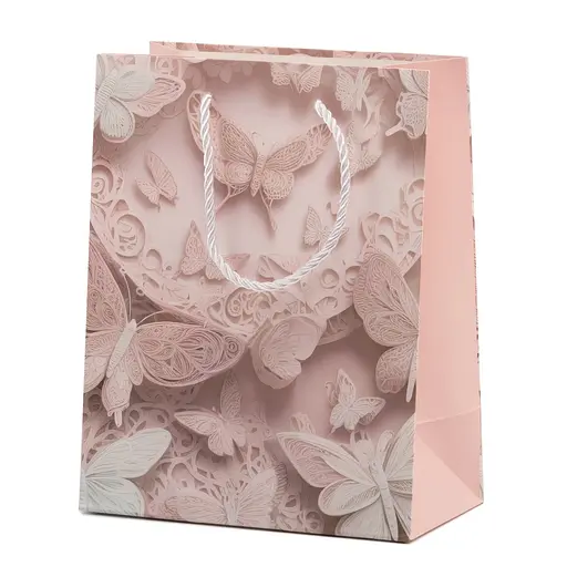 Подарочный пакет, 26*32*10, L, Bag8