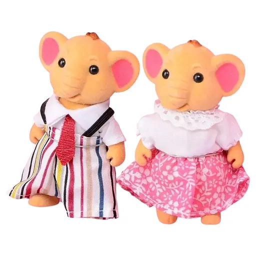 Фигурки Лесные зверьки. Слоны IF263