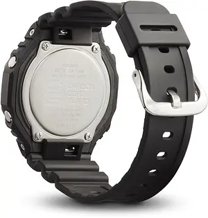 Полимерные мужские наручные часы Casio G-Shock GA-2100-1AER с полимерным ремешком - фото 10