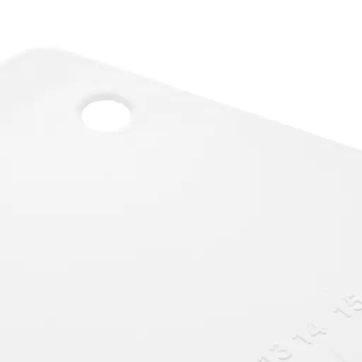 Шпатель трапецієподібний різак для тіста, скребок дільник тіста кулінарний з лінійкою на 18 см, Master Class Білий 85946 - фото 5