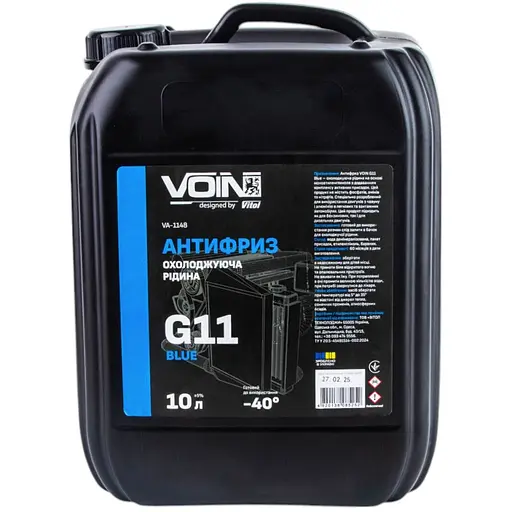 Антифриз Voin G11 Blue 10 л (VA-1148) - фото 1