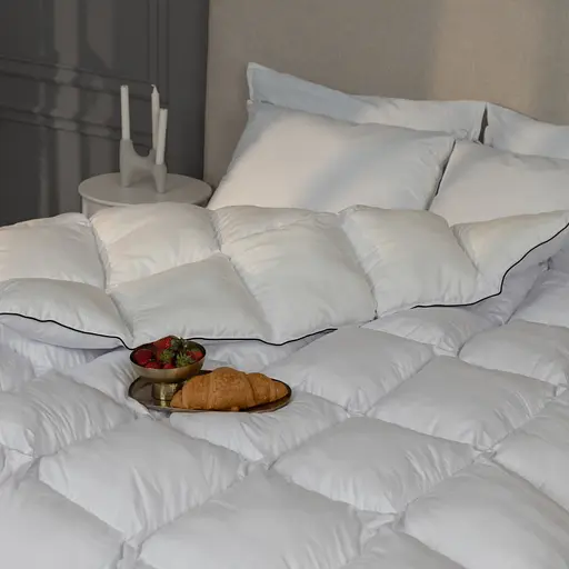 Ковдра пухова MirSon Royal Pearl 036, полуторна, 215x155, біла (2200000003782) - фото 6