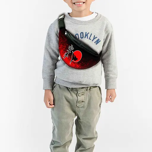 Сумка-бананка дитяча Карате 32х15см, через плече для хлопчика (00290)