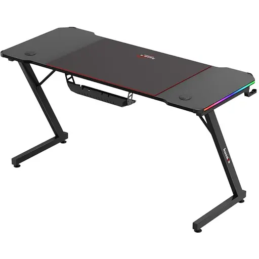 Комп'ютерний стіл Huzaro Hero 3.3 RGB black - фото 3