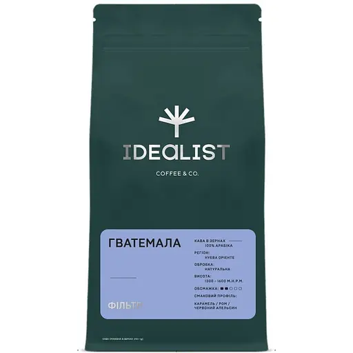 Кава в зернах Idealist Coffee Гватемала 250г
