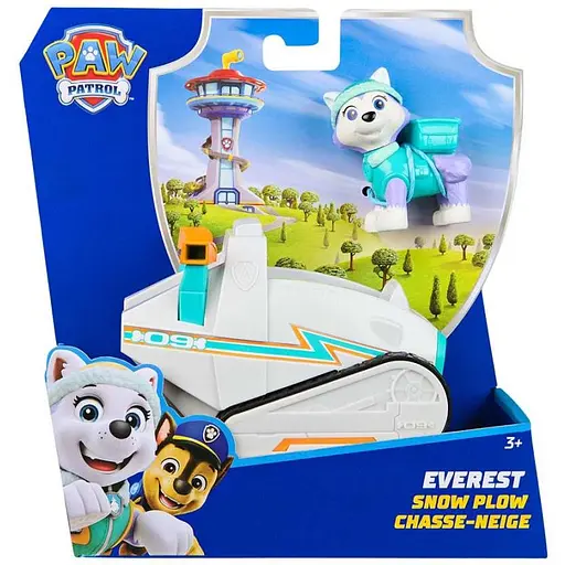Игровой набор Paw Patrol базовый спасательный автомобиль с водителем Эверест (SM97237/6071217) - фото 6