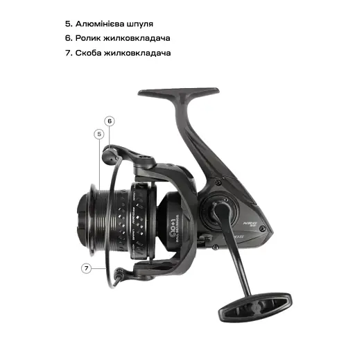 Катушка Brain NRG SE 4500S 10+1BB - фото 8