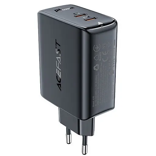МЗП Acefast A29 PD50W GaN (2USB-C) Black