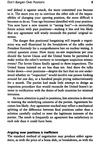 Getting to Yes: Negotiating an agreement without giving in - фото 6