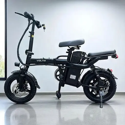 Электровелосипед Volto Compact 350W 48V 19Ah черный - фото 4