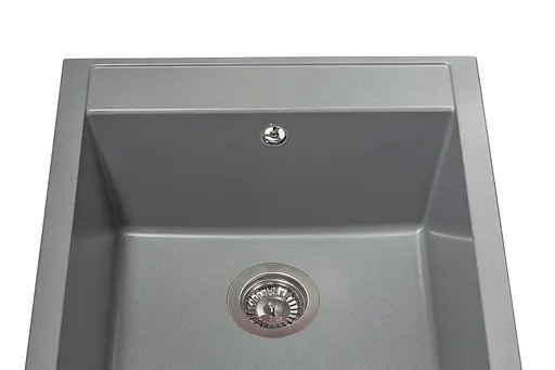 Кухонная мойка гранитная Miraggio Bodrum 510 gray 508x495x227 00206306, Серый - фото 3