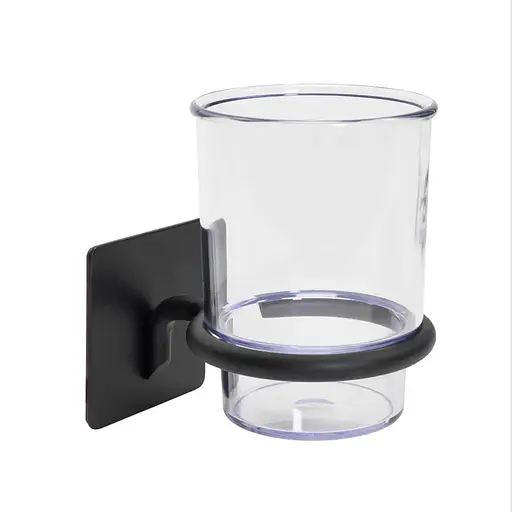 Склянка для зубних щіток Rea 322189A black REA-77070 чорний матовий - фото 5