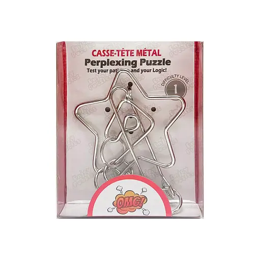 Металева головоломка "Perplexing puzzle" Bambi 5562D-10, 1 складність - фото 1