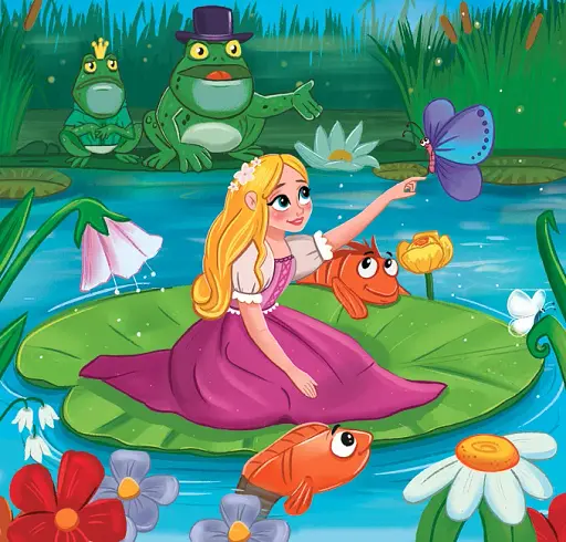 Казки по складах. Дюймовочка - фото 2