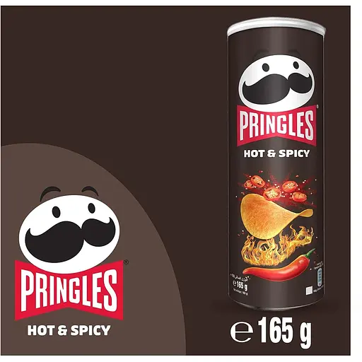 Уценка. Чипсы Pringles hot & spicy острые 165 г - фото 2