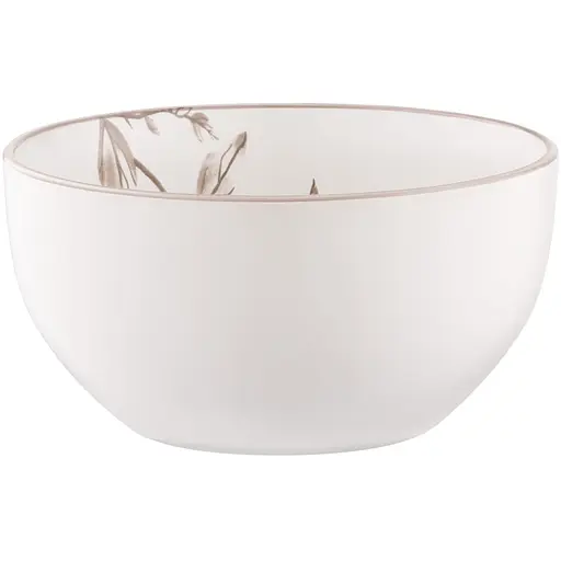 Салатник Ardesto Asti 670 мл 14.2 см біло-бежевий (AR1414AB) - фото 2