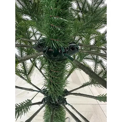 Елка искусственная Hvoya Forest литая 220 см зеленая с градиентом молодой хвои - фото 2