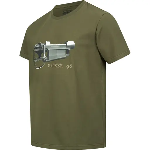 Футболка Mauser Men’s Mauser 98 System T-Shirt S Dull Olive - фото 2