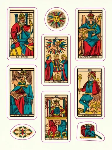 The Esoterica Sticker Book. From Astrology to Tarot - фото 12