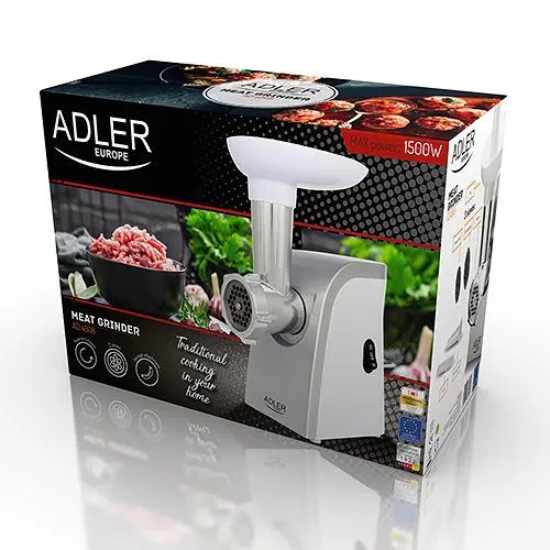 Мясорубка электрическая Adler Ad 4808 мощность 1500вт - фото 6