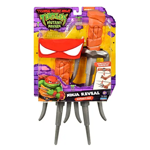 Набір іграшкової зброї Кинджал-сай Рафаеля TMNT 83524 трансформується - фото 4