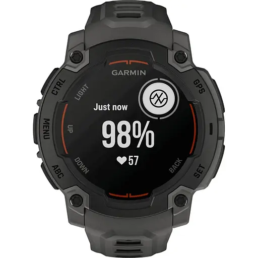 Смарт-годинник Garmin Instinct E 45mm Black with Charcoal Band (010-02933-00) [125567] - фото 2