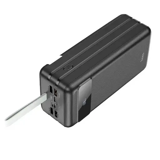 Універсальна мобільна батарея Hoco J86B 22.5W 60000mAh (Чорний) - фото 4