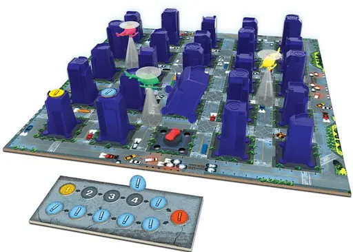 Настольная игра Games 7 Days Погоня: полиция против угонщика (City chase) (укр.) (PGN01UA) - фото 2