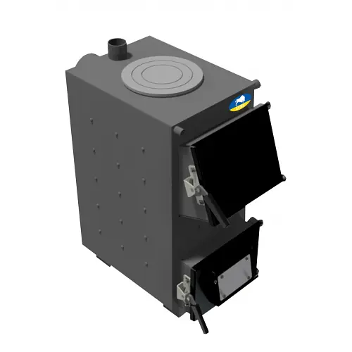 Твердопаливний котел Zubr Classic плита 18 кВт - фото 2