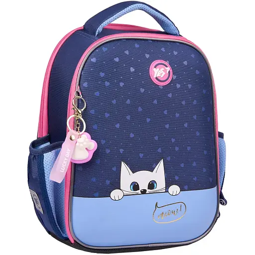Рюкзак шкільний каркасний Yes Meow-Meow H-100